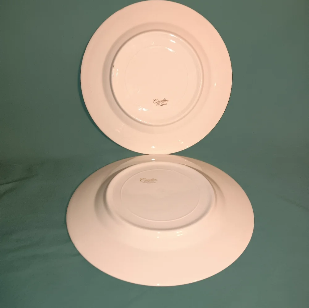 Vintage 1950s Homer Laughlin Cavalier Eggshell Barclay Dinner Plates (Se…